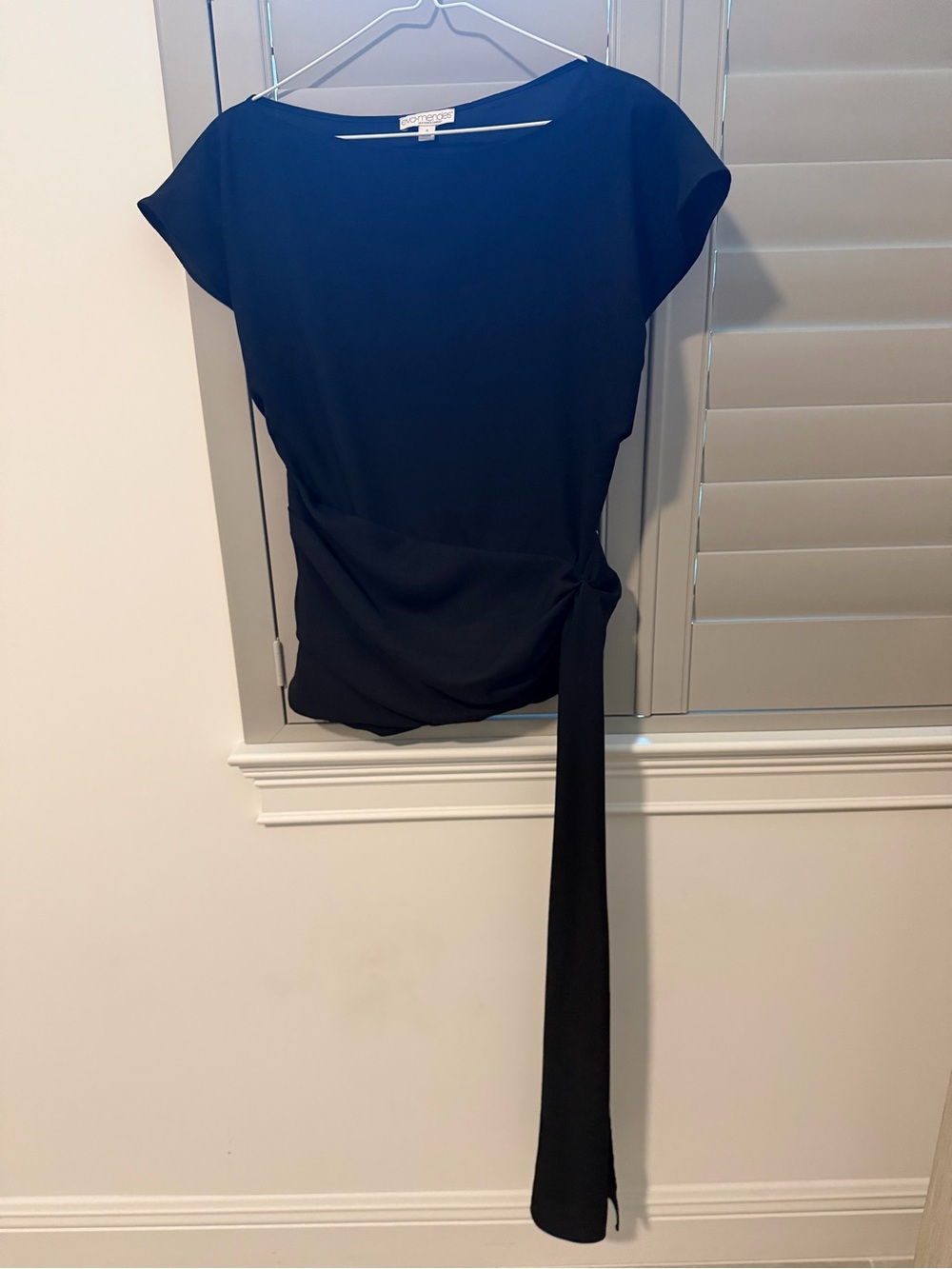 New York & Company Eva Mendes Black Top